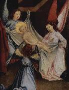 Friedrich Herlin Geburt Christi, Anbetung des Christuskindes oil painting artist
